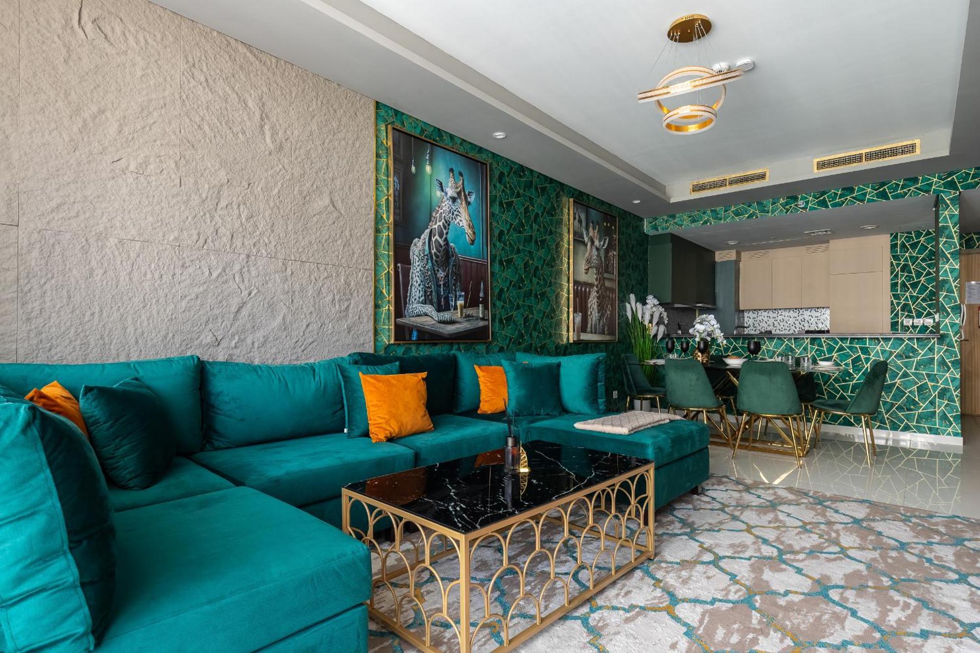 Apartamento Full Burj Khalifa View Lux 2bedroom With Rooftop Pool Location In Paramount Midtown Dubái