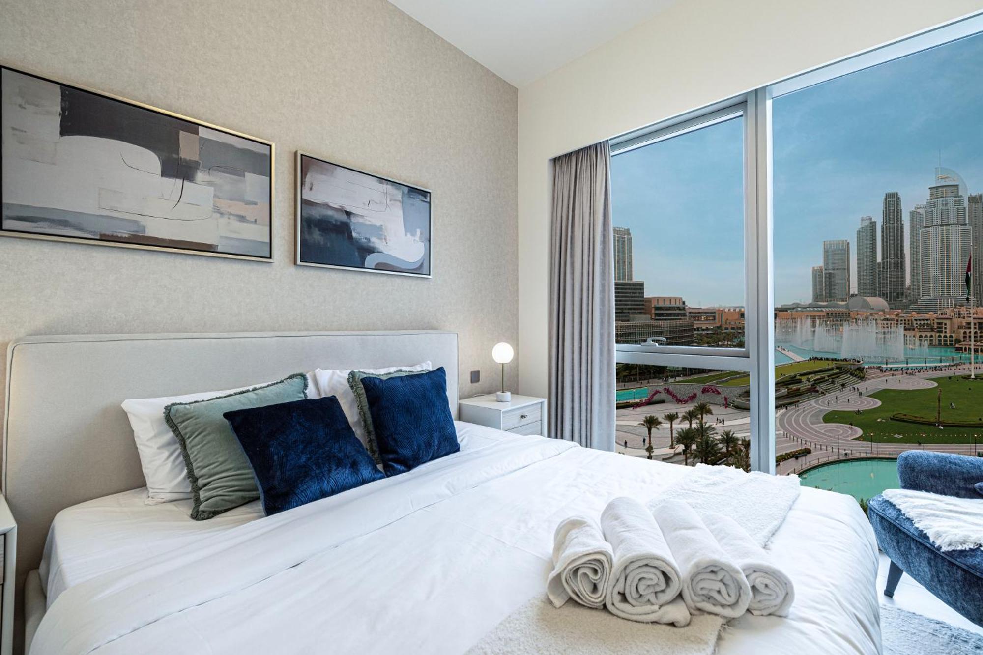Gogoto Luxury Burj Khalifa View 5 Min Dubai Mall Appartement *