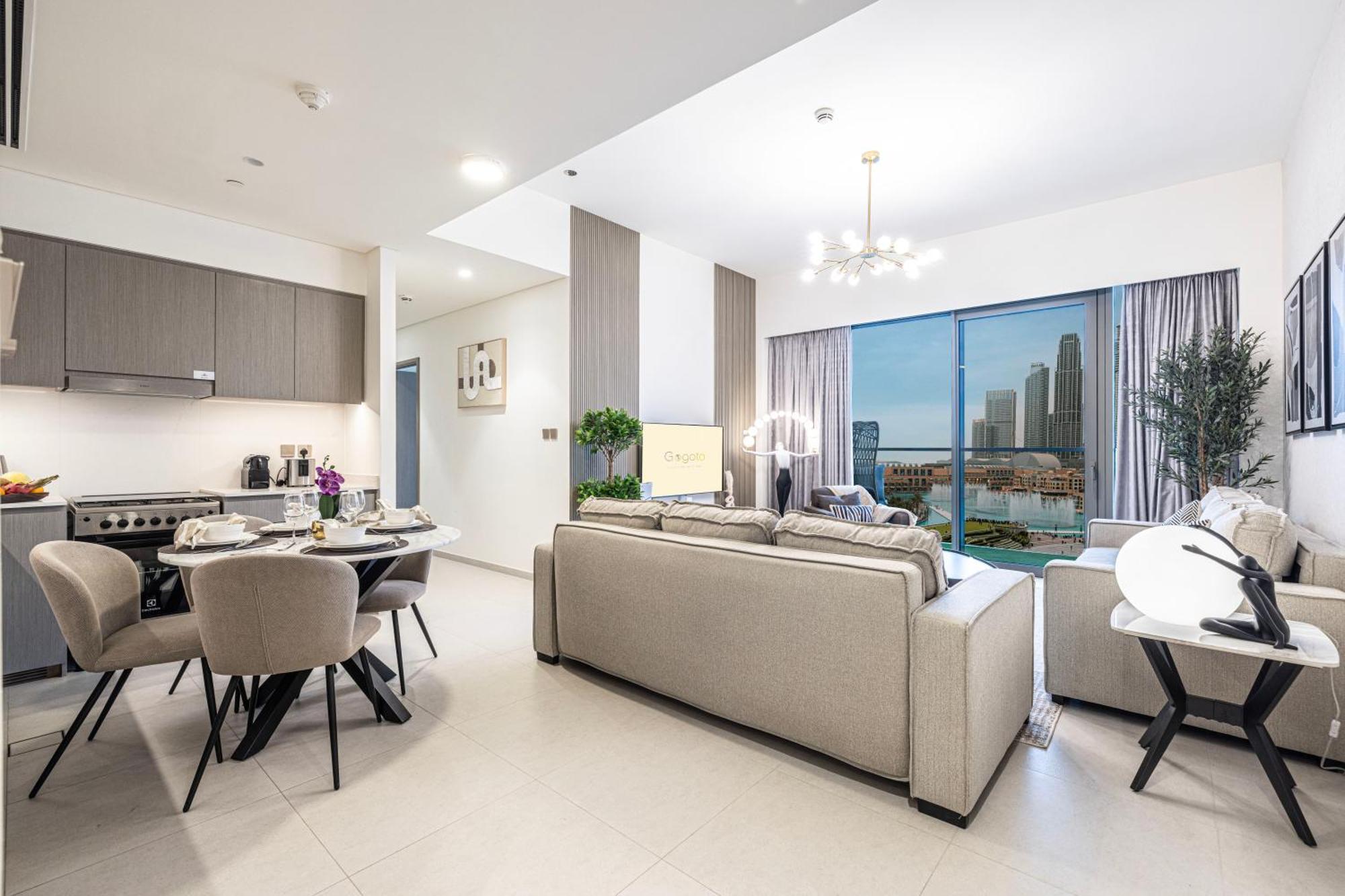 Gogoto Luxury Burj Khalifa View 5 Min Dubai Mall * Dubai