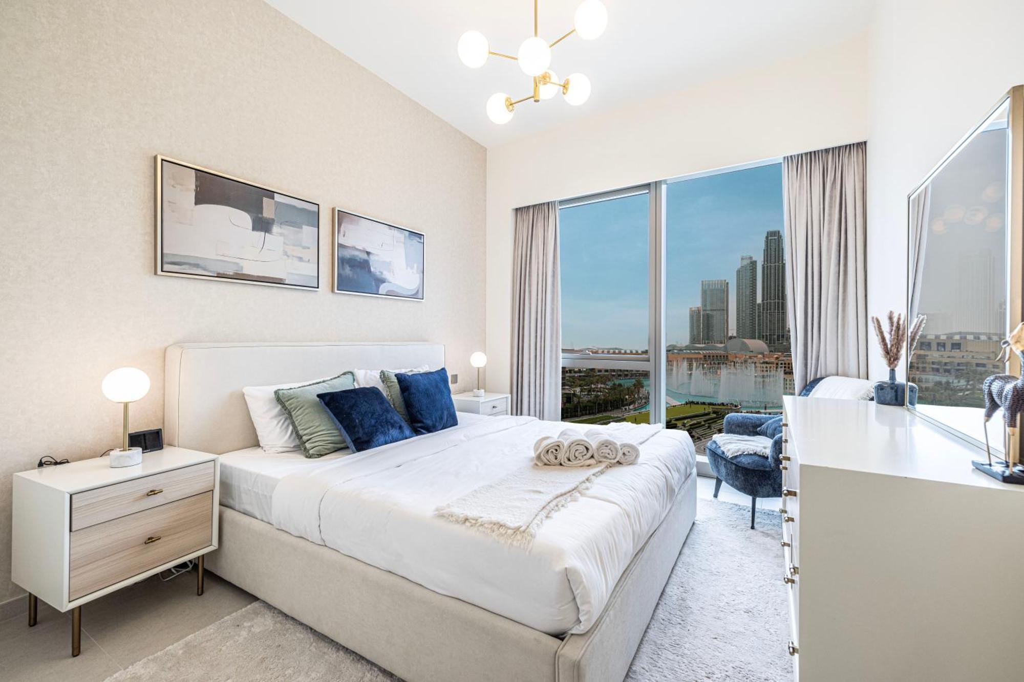 Gogoto Luxury Burj Khalifa View 5 Min Dubai Mall Appartement