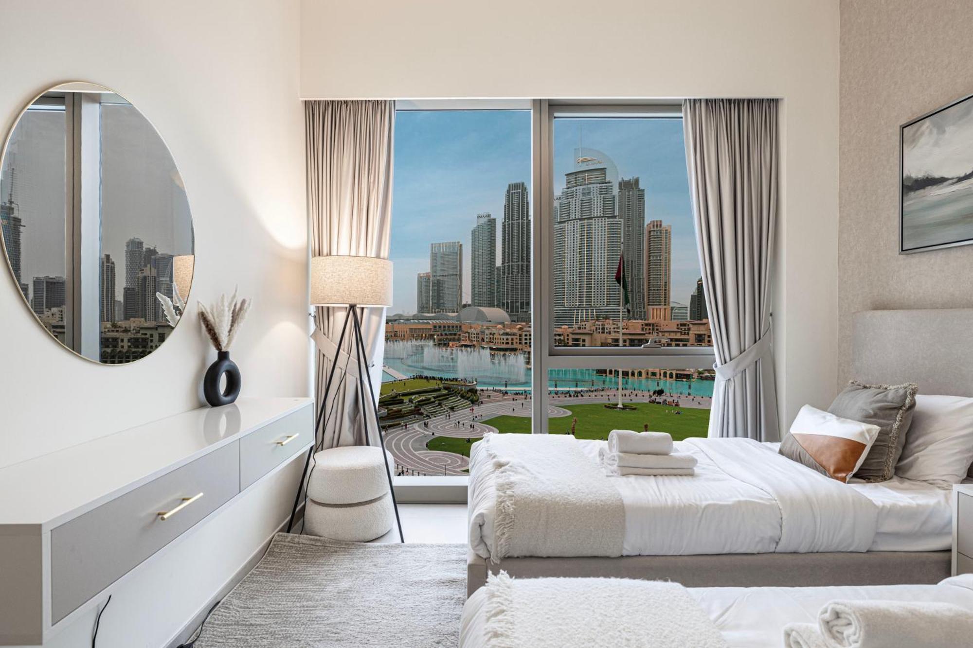 Appartement Gogoto Luxury Burj Khalifa View 5 Min Dubai Mall