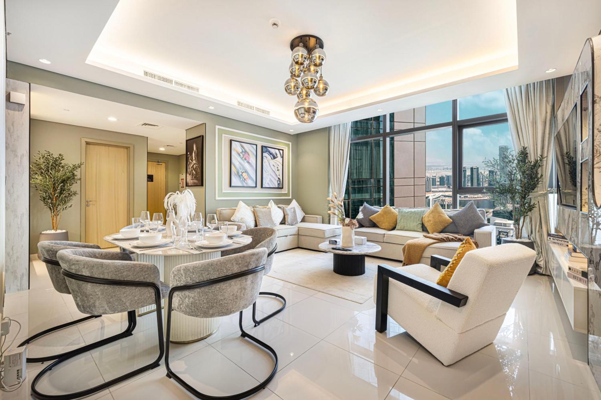 Apartament Scenic Infinity Pool With Burj Khalifa Views *