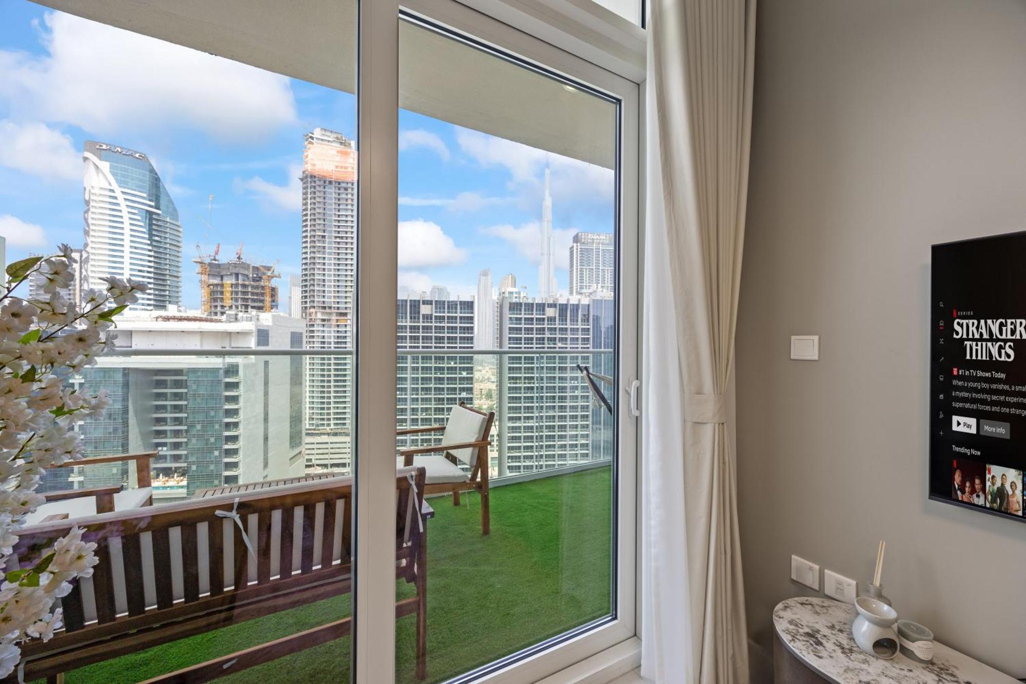 Apartamento Burj Khalifa And Canal Views - Luxury For Rent In Business Bay *