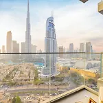 Luxury 2Br With Full Burj Khalifa & Fountain View
