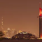 Stylish Palm Jumeirah Stay Sea, Burj Views, Gym & Pool