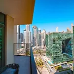 High Floor Apartment With Partial Burj Khalifa View