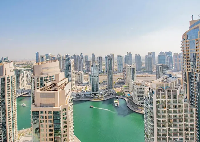 Nasma Luxury Stays- Majestic Marina Views, Lavish 4Br Getaway In Jbr