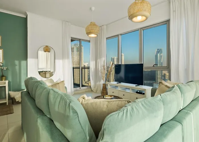 Chic And Zen Apartment, Near Burj Khalifa Tower