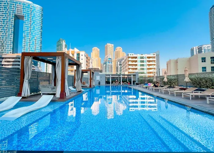 Fam Living - Marina Marvel - Studio Apartment With Breathtaking Views In Studio One Tower