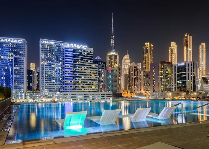 Waves - Sophisticated Studio Living In Business Bay, Dubai