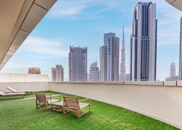 Penthouse With Private Terrace And Full Burj View