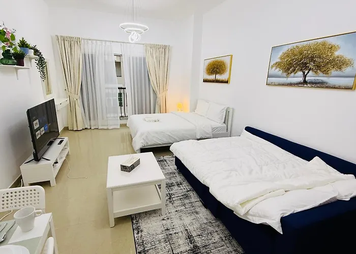 Spacious Studio With Balcony Trafalgar Central Tower International City Dubai