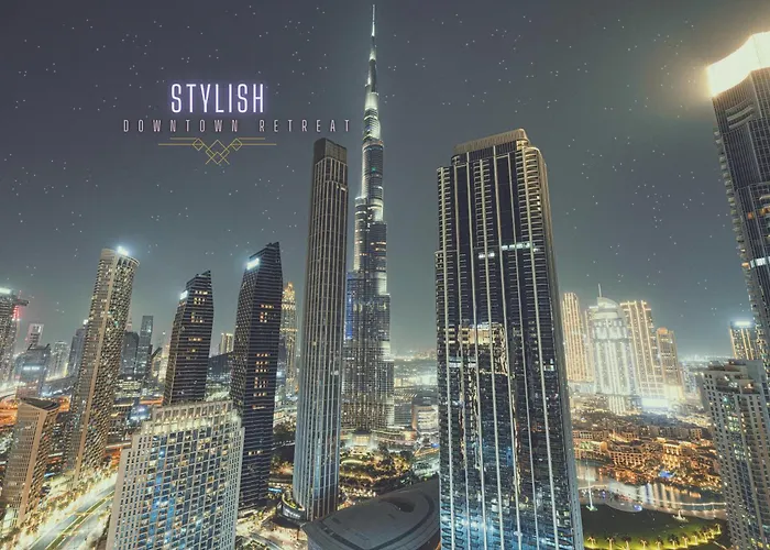 Stylish Downtown Retreat, Burj Crown, Opera & Boulevard View