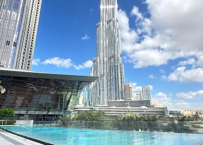 Modern 1-Bedroom Apartment In Downtown Dubai Near Dubai Mall & Burj Khalifa