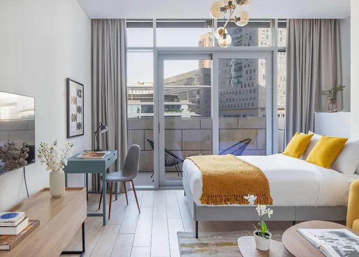 Silkhaus Modern Furnished Studio In Difc Center With Balcony