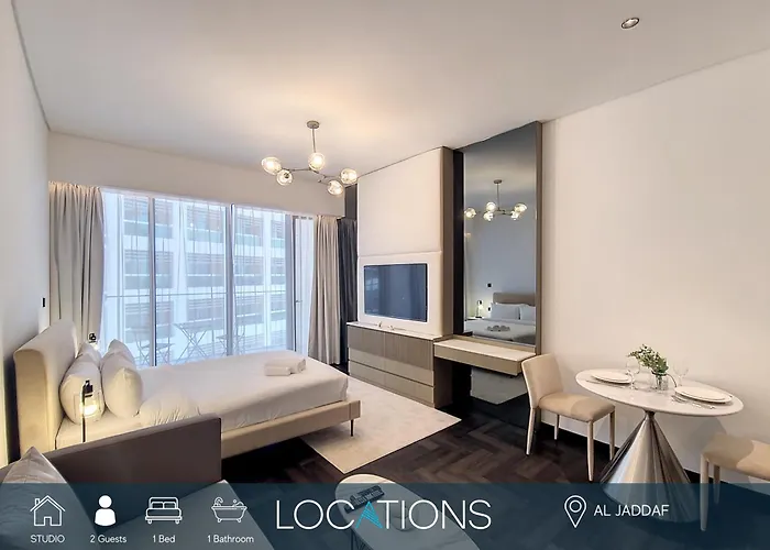 Oten, Al Jaddaf - Modern Studio Apartment