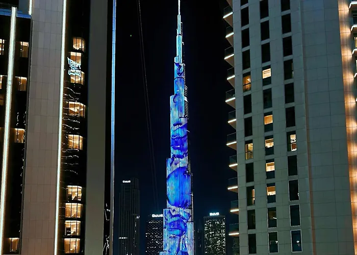 Vserve - 1 Bedroom Iconic Burj Khalifa Full View
