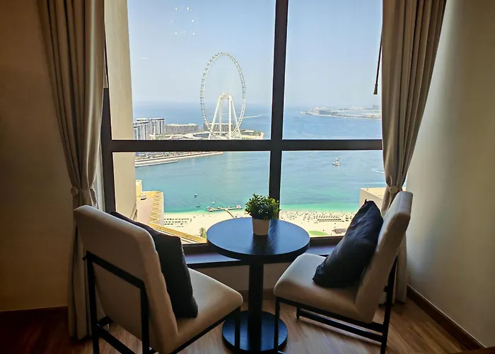 Lux 2Br On Jbr Beach, Dubai Eye And Panoramic Sea Views By Sunkissed Holiday Homes