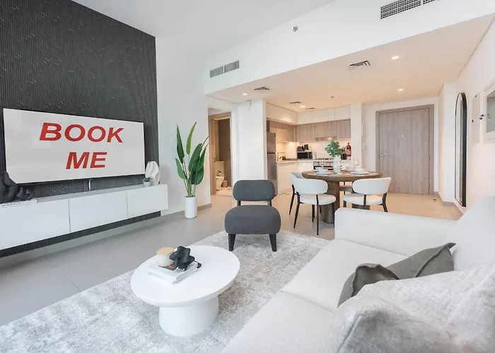 Modern Aesthetic 1-Bedroom Apartment In Dubai Hills