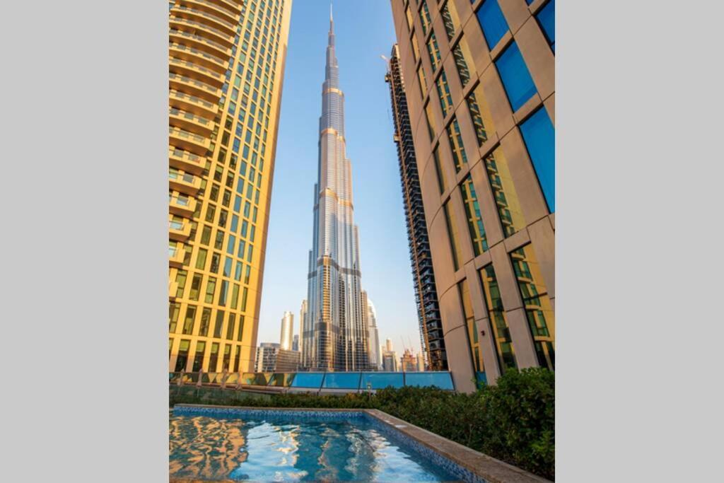 First Class 2br With Full Burj Khalifa And Fountain View Apartemen
