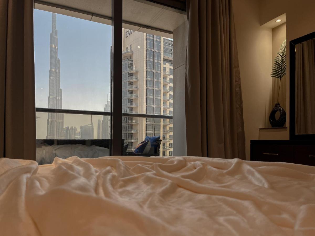With Sauna And Full Burj Khalifa View Apartamento *