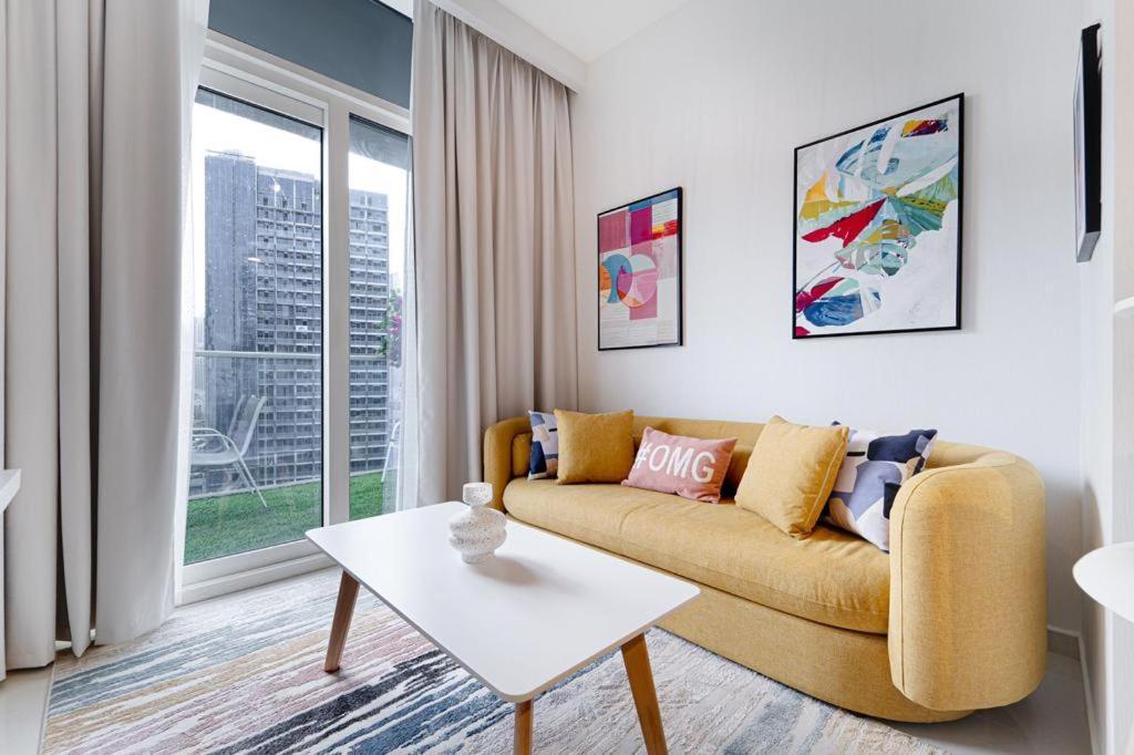 Lägenhet Cozy One Bedroom With Burj-khalifa View