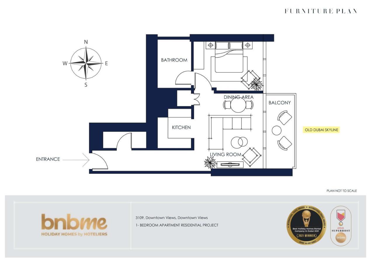 Apartemen Bnbmehomes - Watch The Burjk And Fountains Light Up At Night - 3109 *