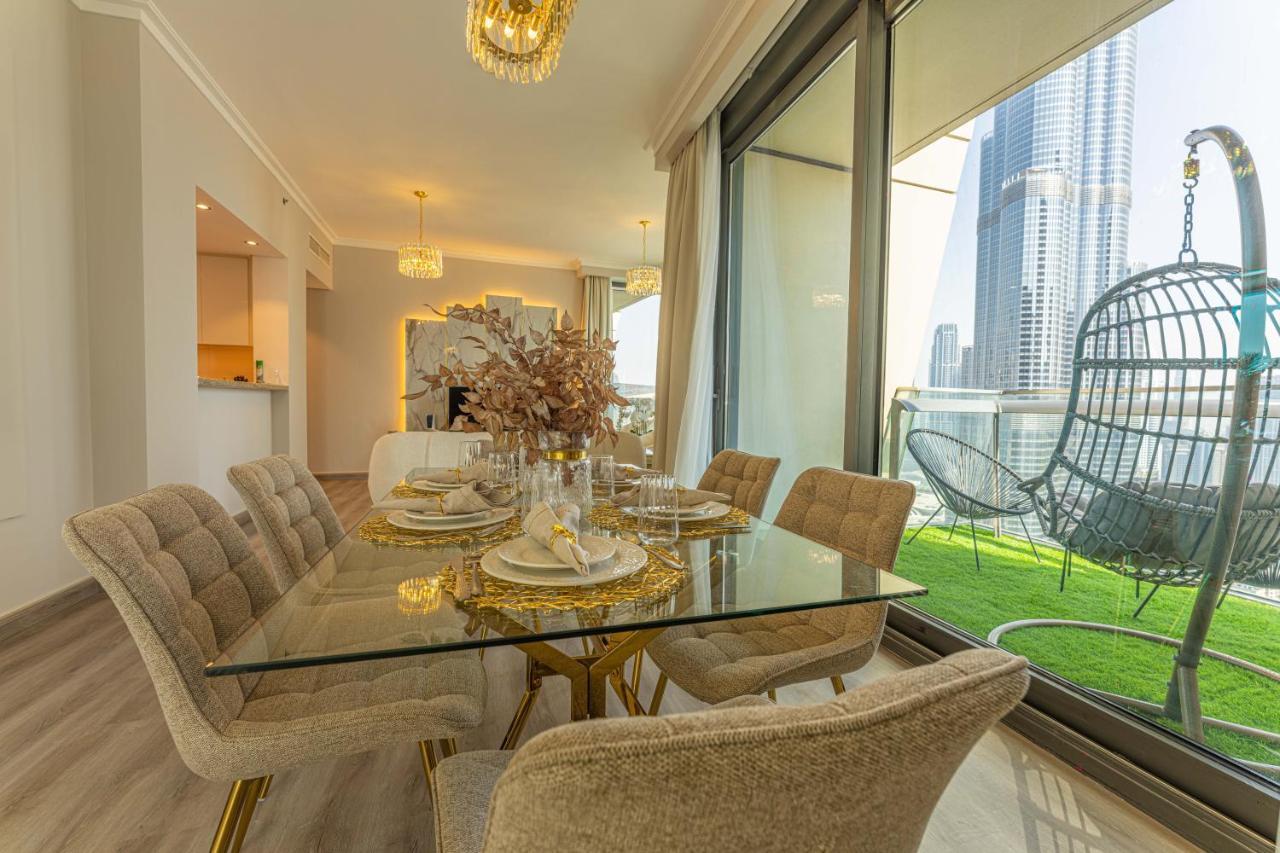 Apartamento First Class 3br With Full Burj Khalifa And Fountain View *