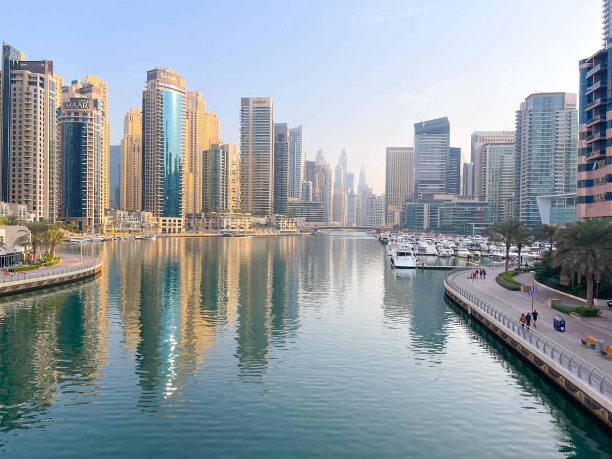 Luxury With Marina View Close To Jbr And Metro With Shared Kitchen Hospedagem domiciliar