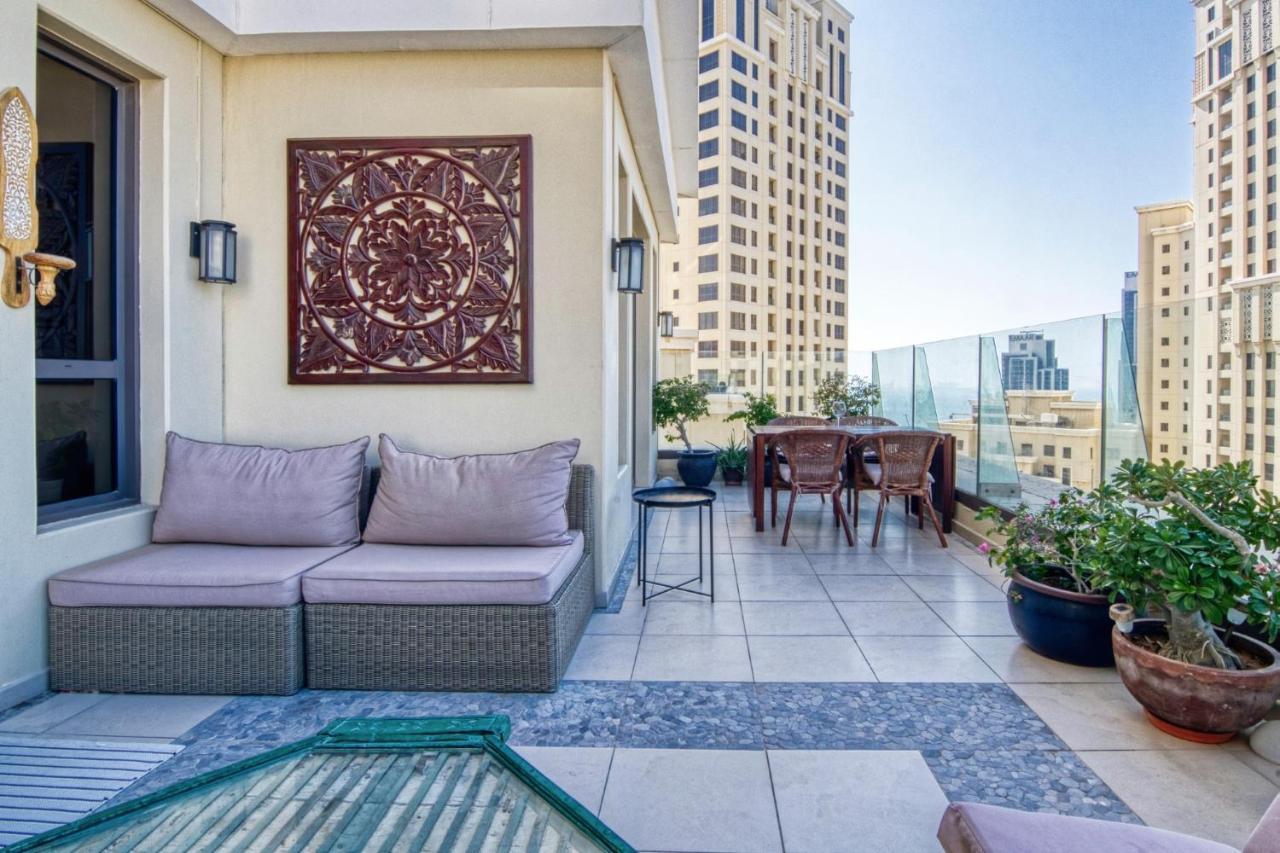 Full Sea View From A Big Terrace I 2 Bedrooms I Jbr Apartamento *