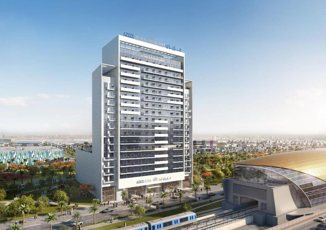 Luxury Escapes - Cozy In Front Of Metro Stn - Access To Gym & Pool - Aura Azizi Dubái