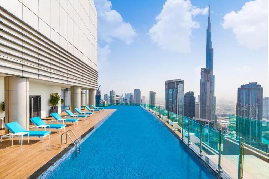 Paramount Midtown Flat With Burj Khalifa View Apartamento Dubai