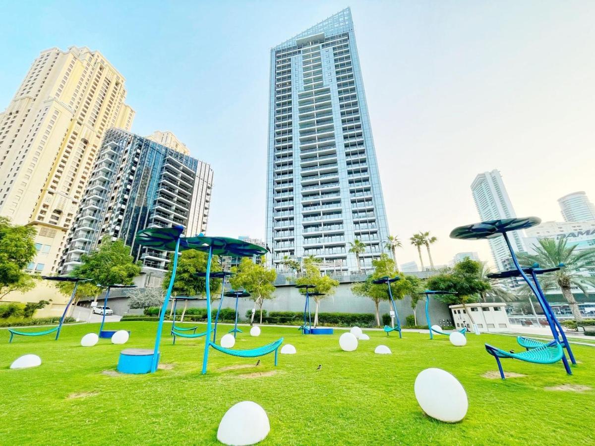 Apartament Walk To The Beach - Sparkle Towers With Marina Views Dubai
