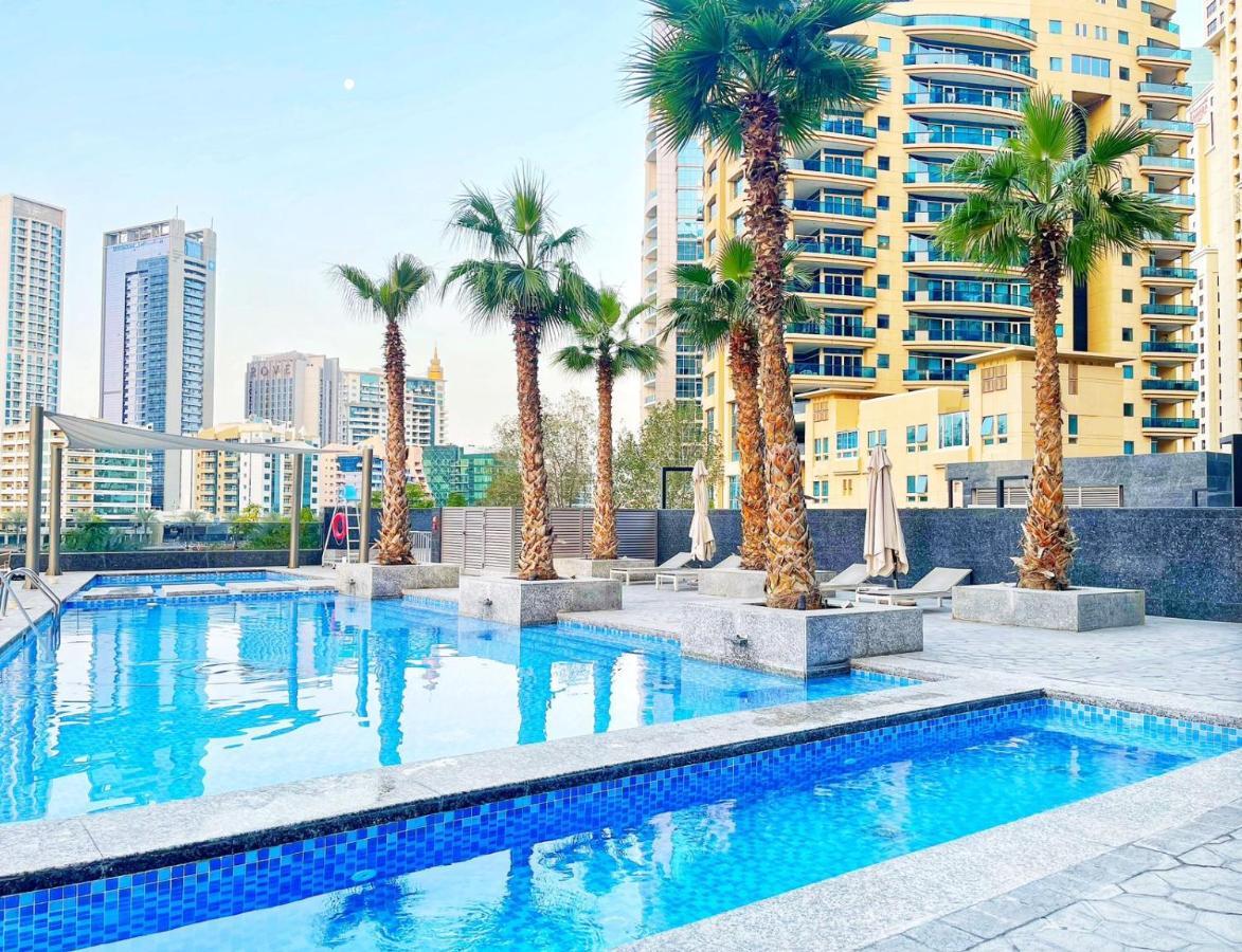 Apartament Walk To The Beach - Sparkle Towers With Marina Views Dubai