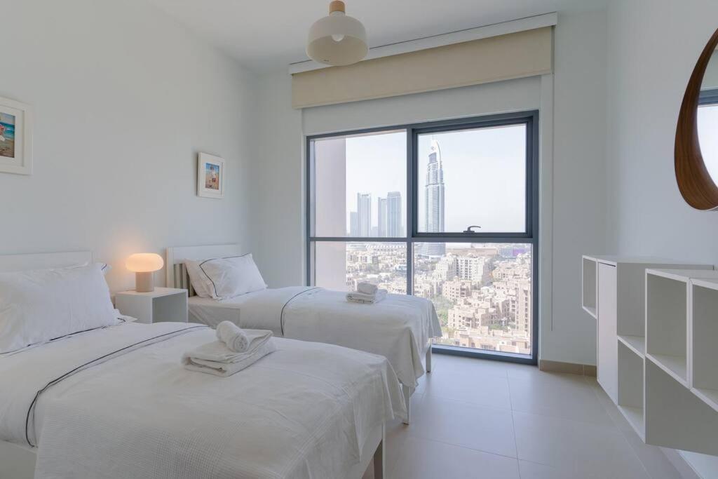 Burj Khalifa View - Downtown - 2br+maid Apartemen *