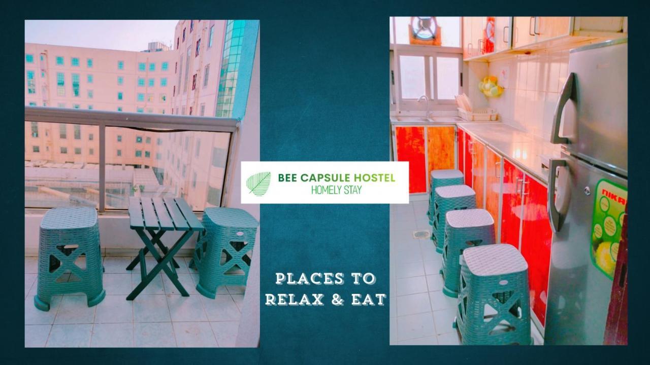 Hostal Bee Capsule Near Burjuman Metro And Sharaf Dg Metro Station Dubái