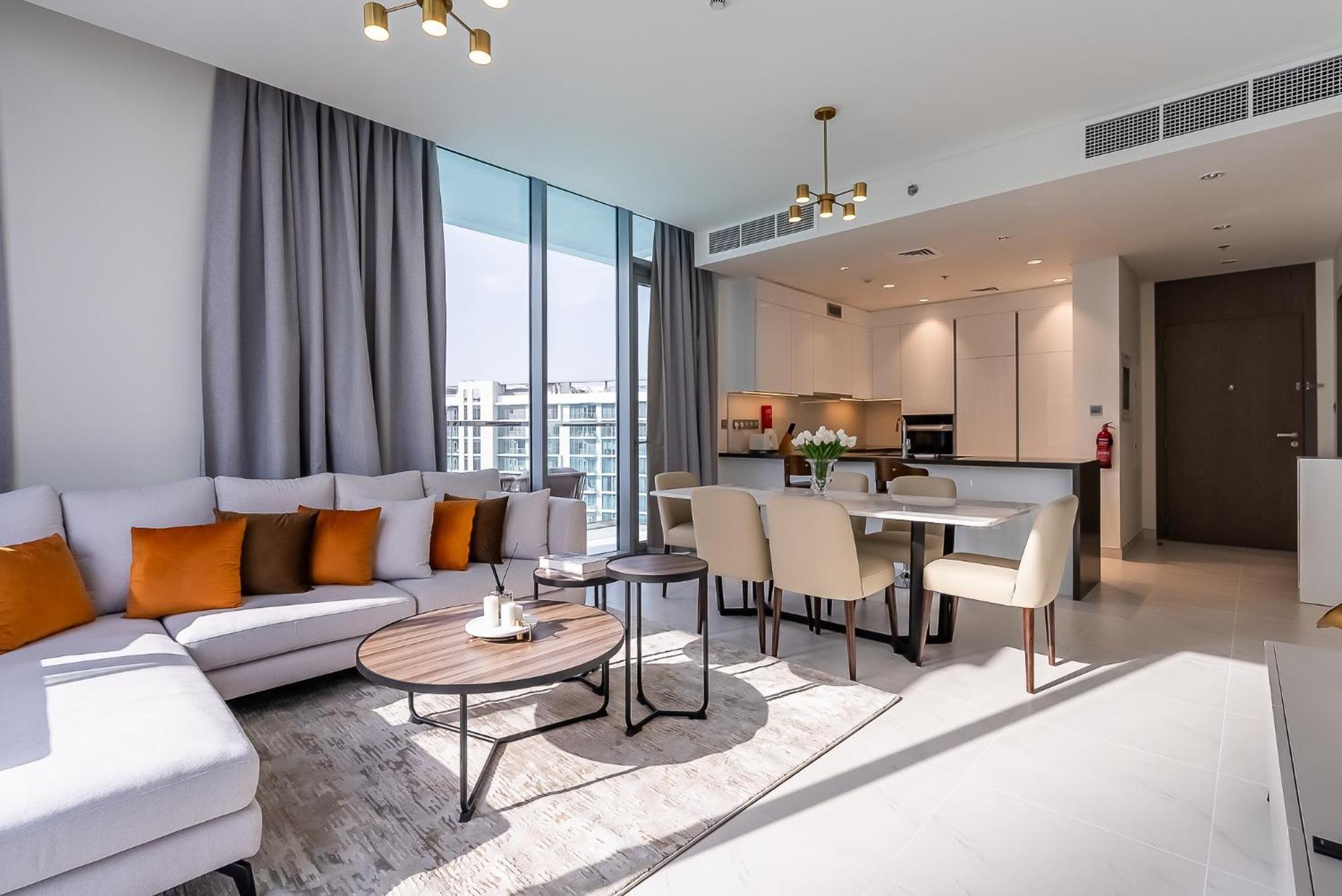 Appartement 3bdr With Maid I District One I Lagoons View