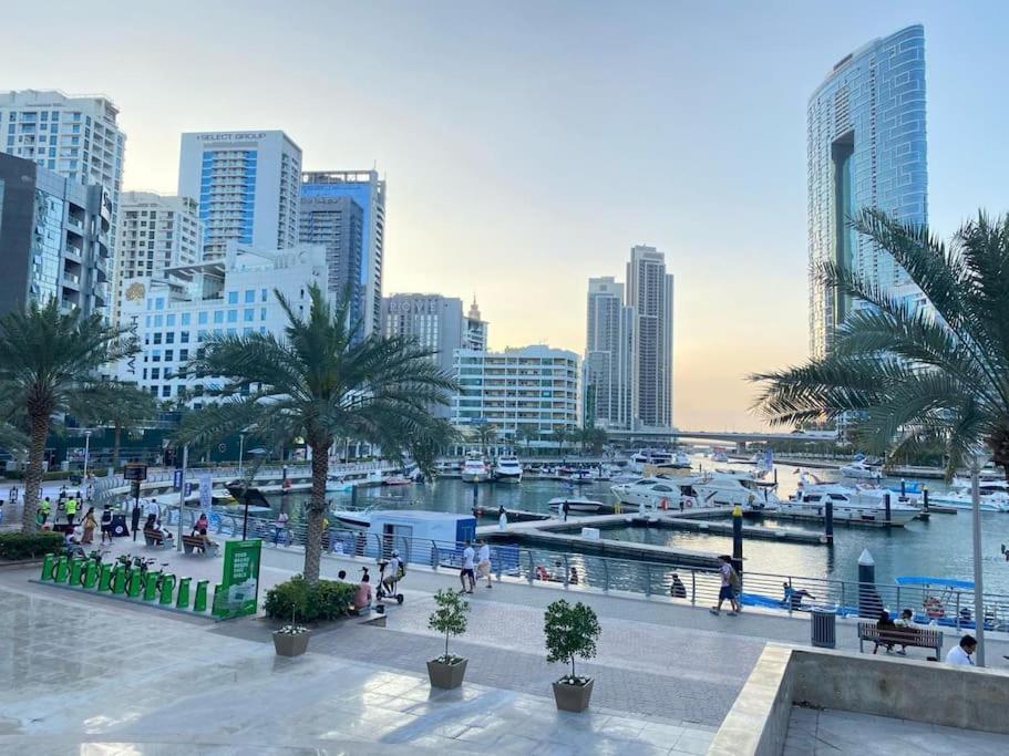 Elite Luxury - Spacious 2br Apt 1517 Sqft In Marina Both Bedroom Ensuite Walking To Metro Restaurants Beach Mall Marina Walk Apartamento *