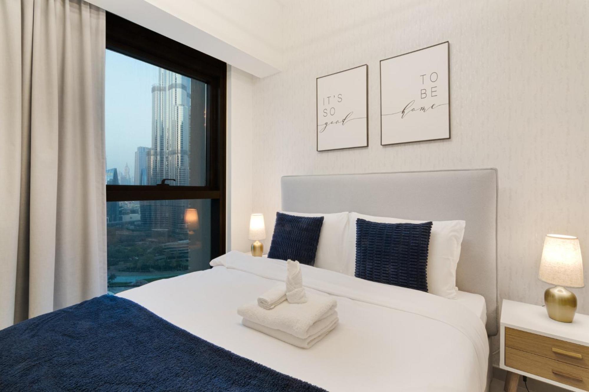 Appartement Spacious And Overlooking Burj & Fountains Dubaï