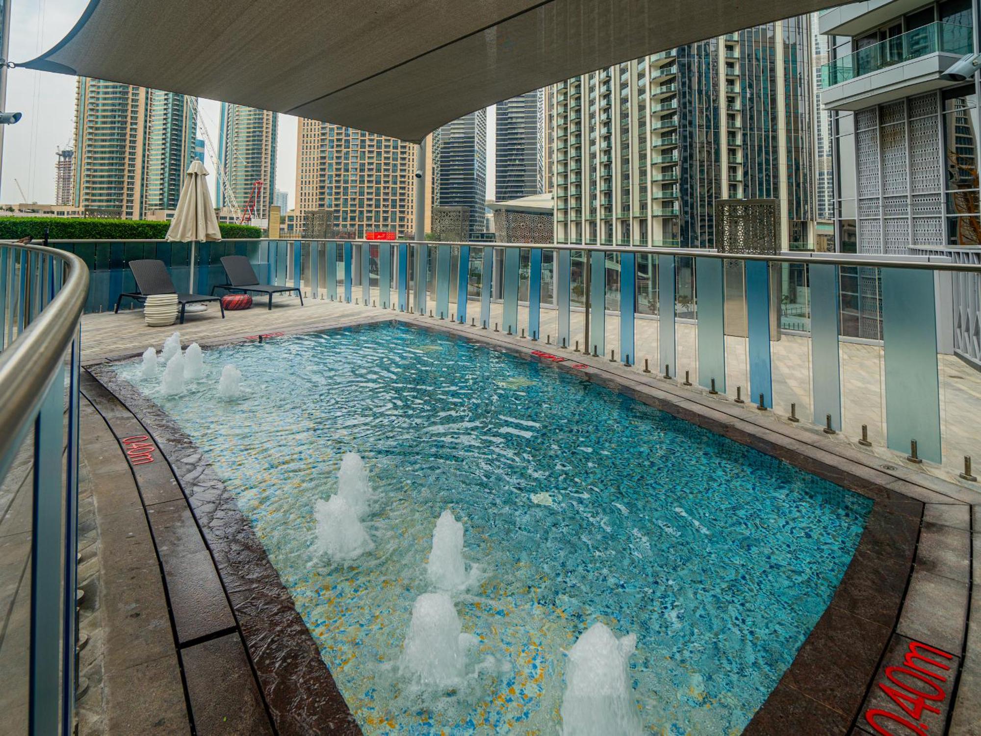 5 Stars Grand Opera Tower Lux 2 Bedroom Downtown Full Burj Khalifa View Dubái