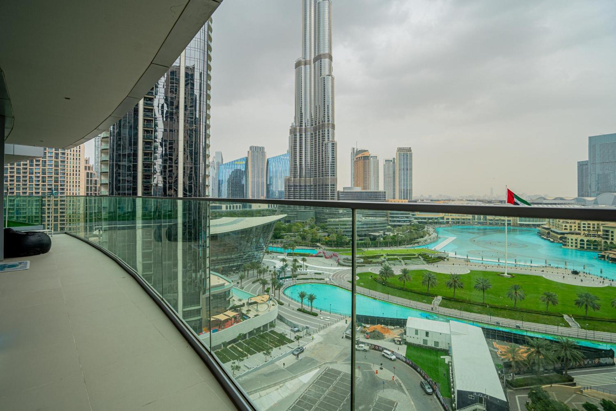 5 Stars Grand Opera Tower Lux 2 Bedroom Downtown Full Burj Khalifa View Apartamento *