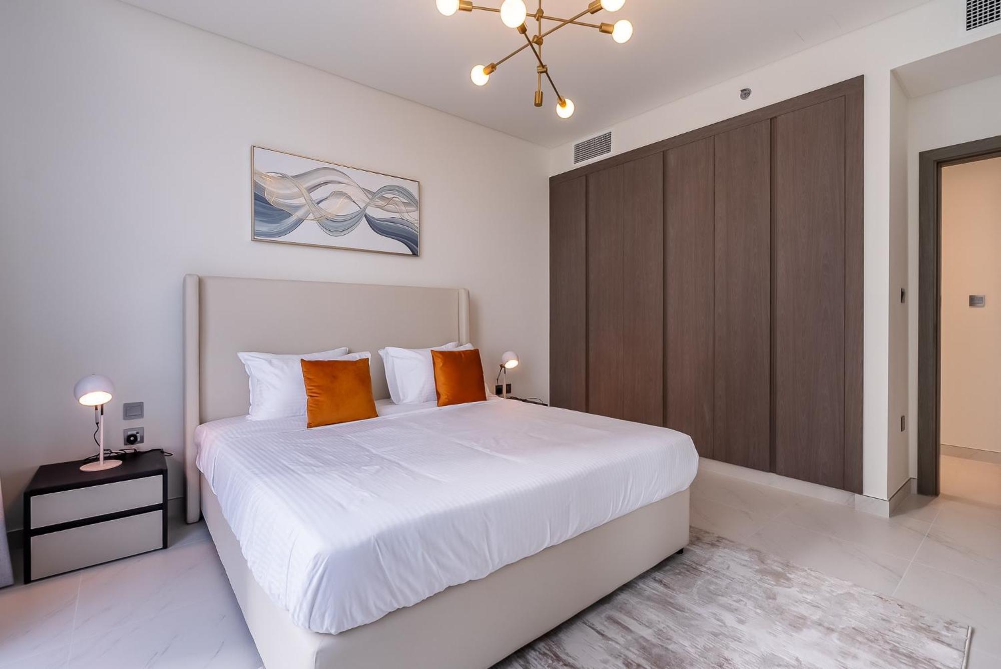 Appartement 3bdr With Maid I District One I Lagoons View Dubaï