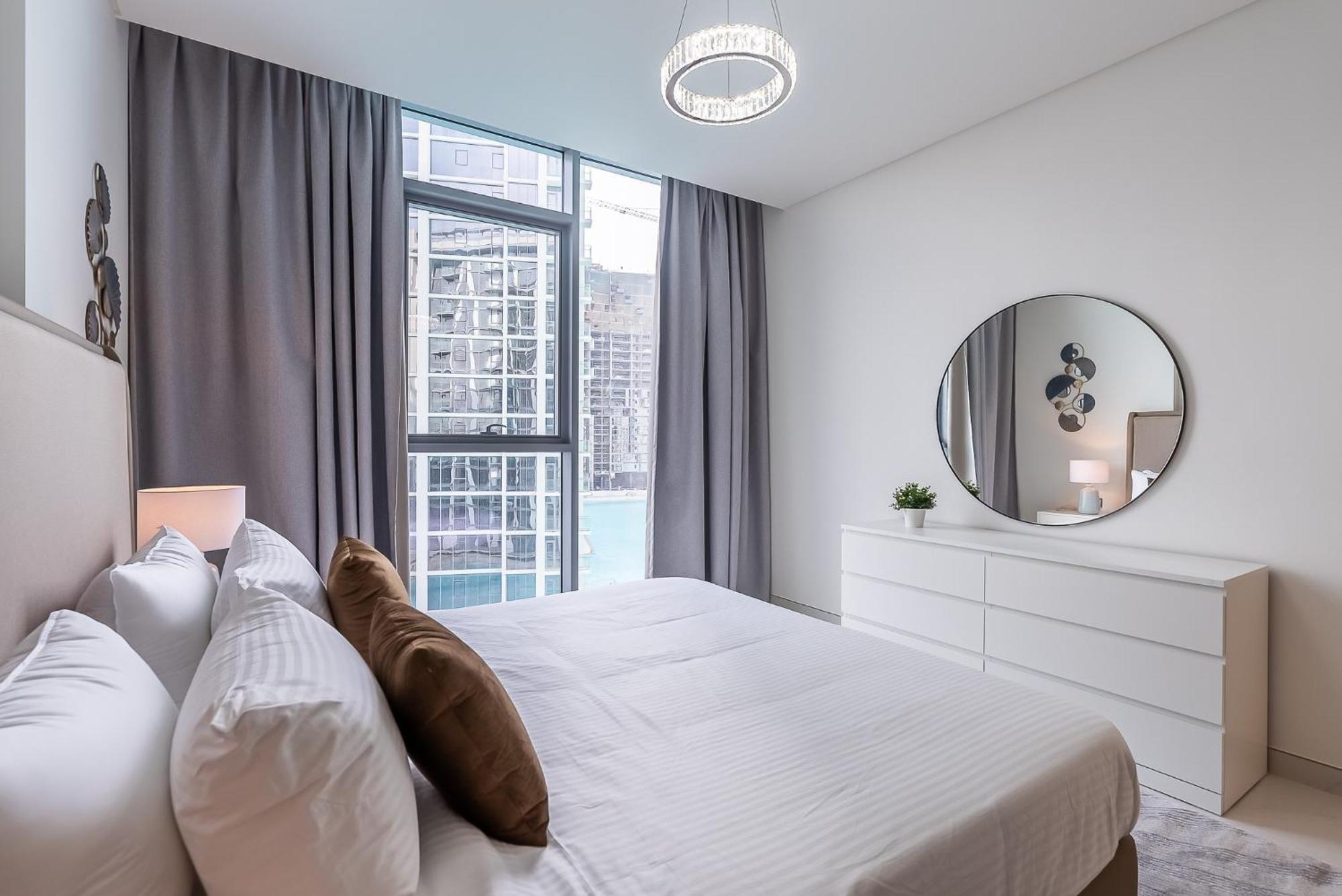 3bdr With Maid I District One I Lagoons View Appartement