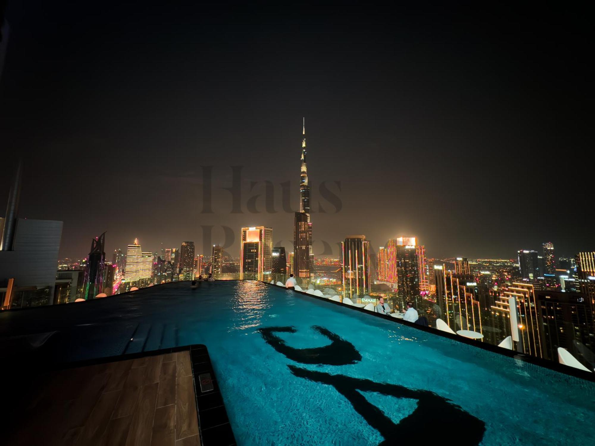 Hausreserv At Paramount Midtown - Infinity Pool With Burj Khalifa View - Luxury * Dubái
