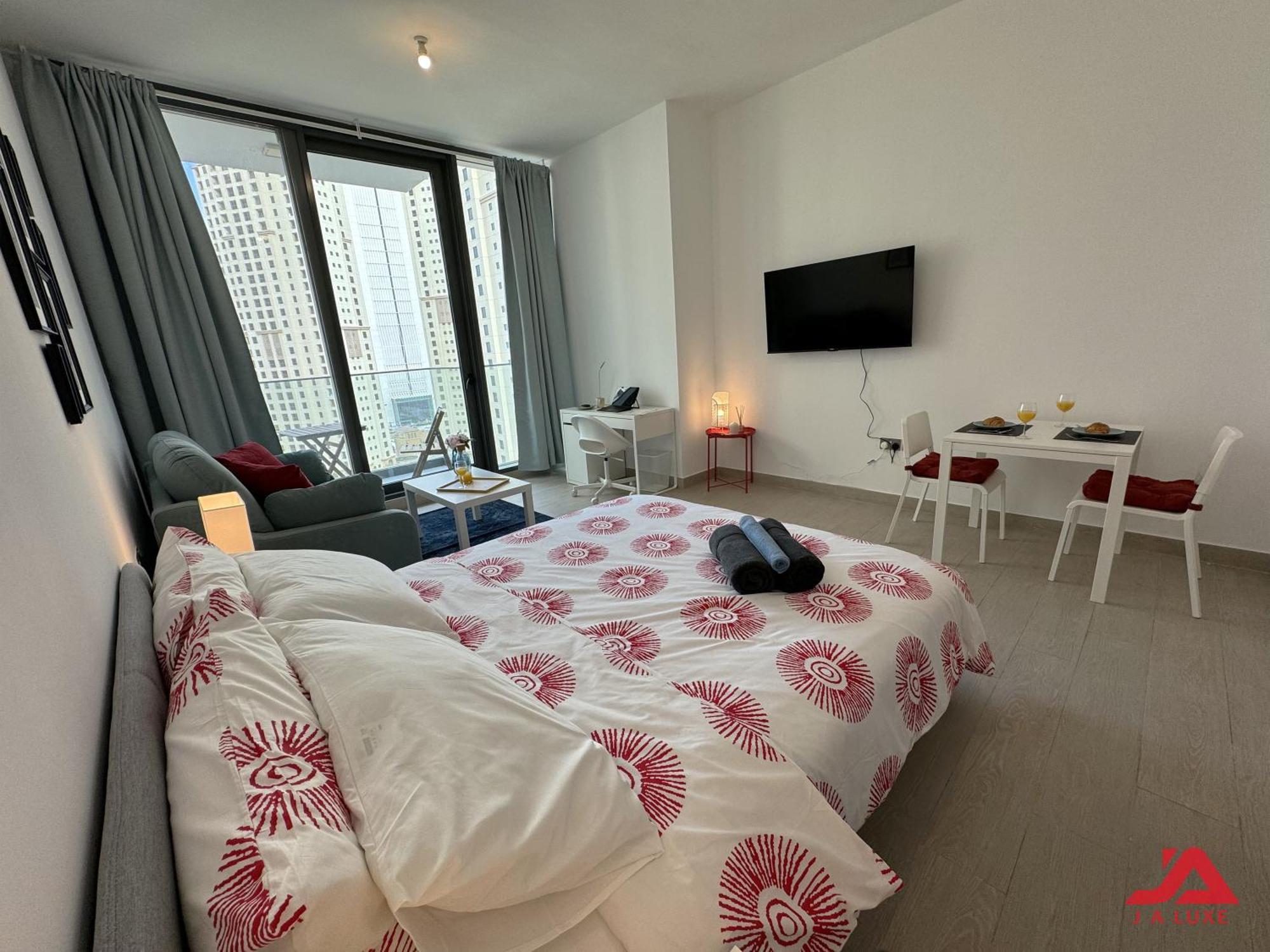 Cozy Sea View Apt In Liv Tower, Marina Cozy Marina & Sea View Apt In Bay Central Tower With Modern Gym & Pool, Steps To Jbr Beach & Metro Apartamento