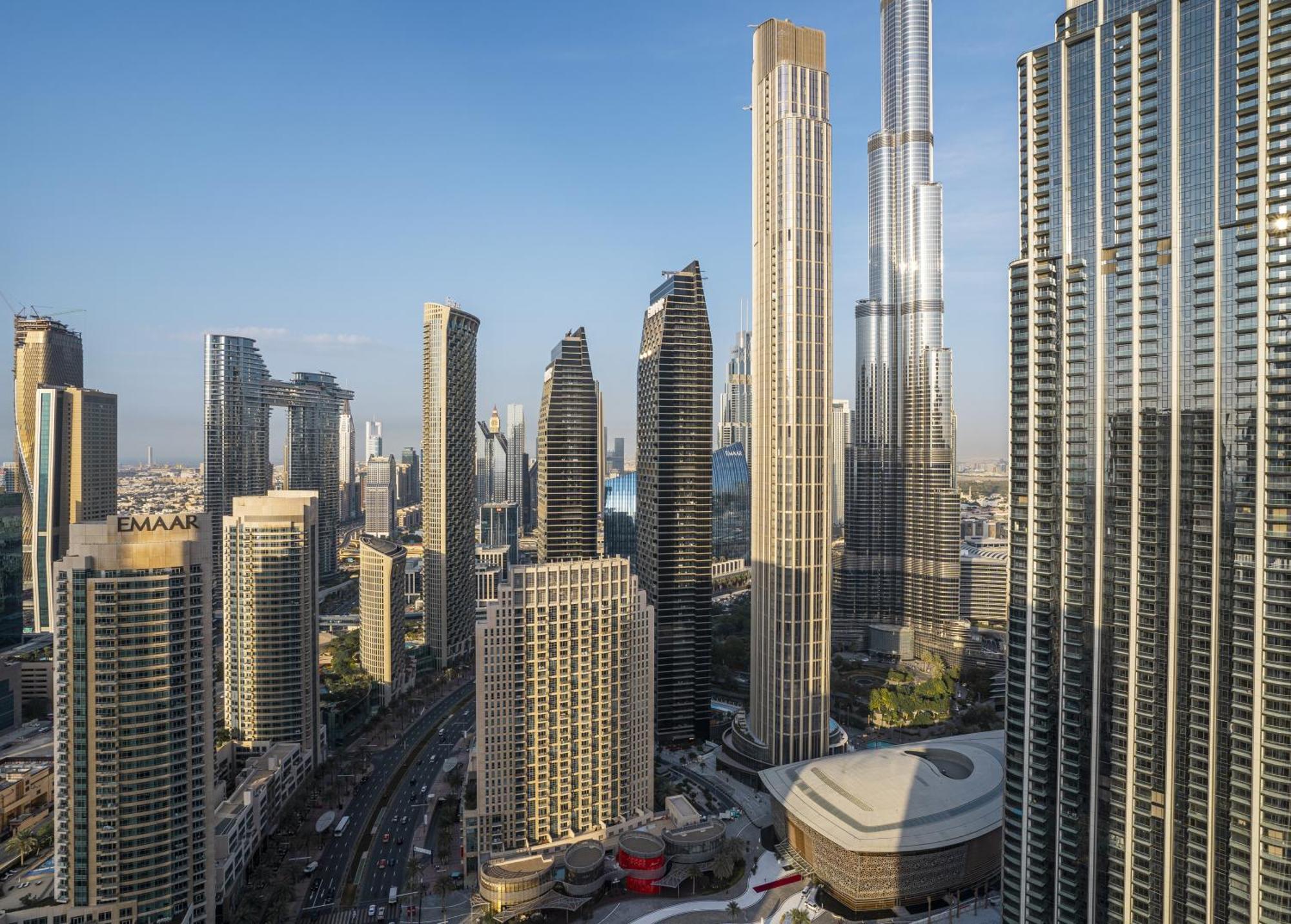 Cozy At Floor With Burj View From Balcony 173bc1 Lägenhet Dubai