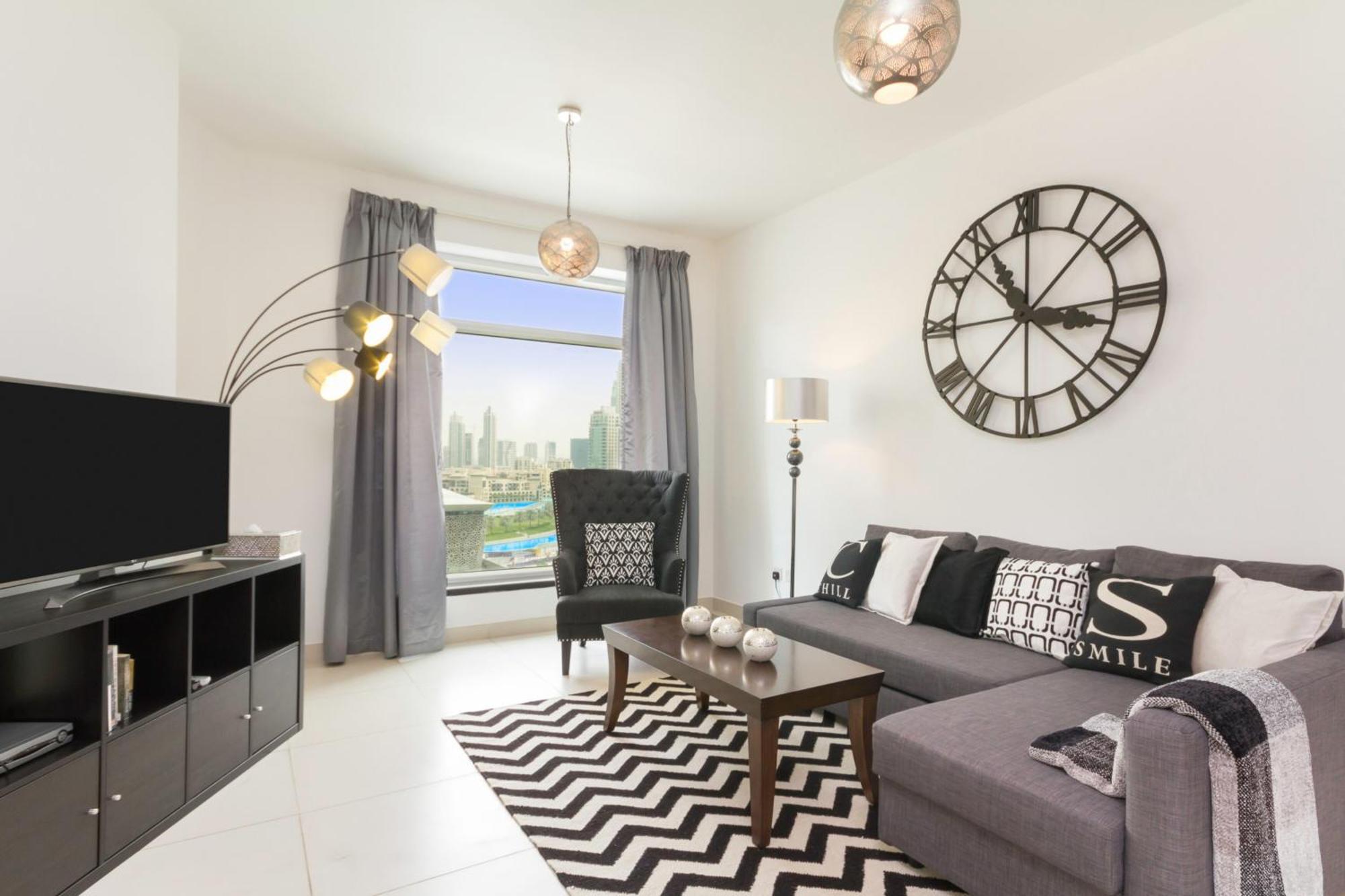 Maison Privee - Apt With Danish Twist & Burj Khalifa Views Apartamento Dubai