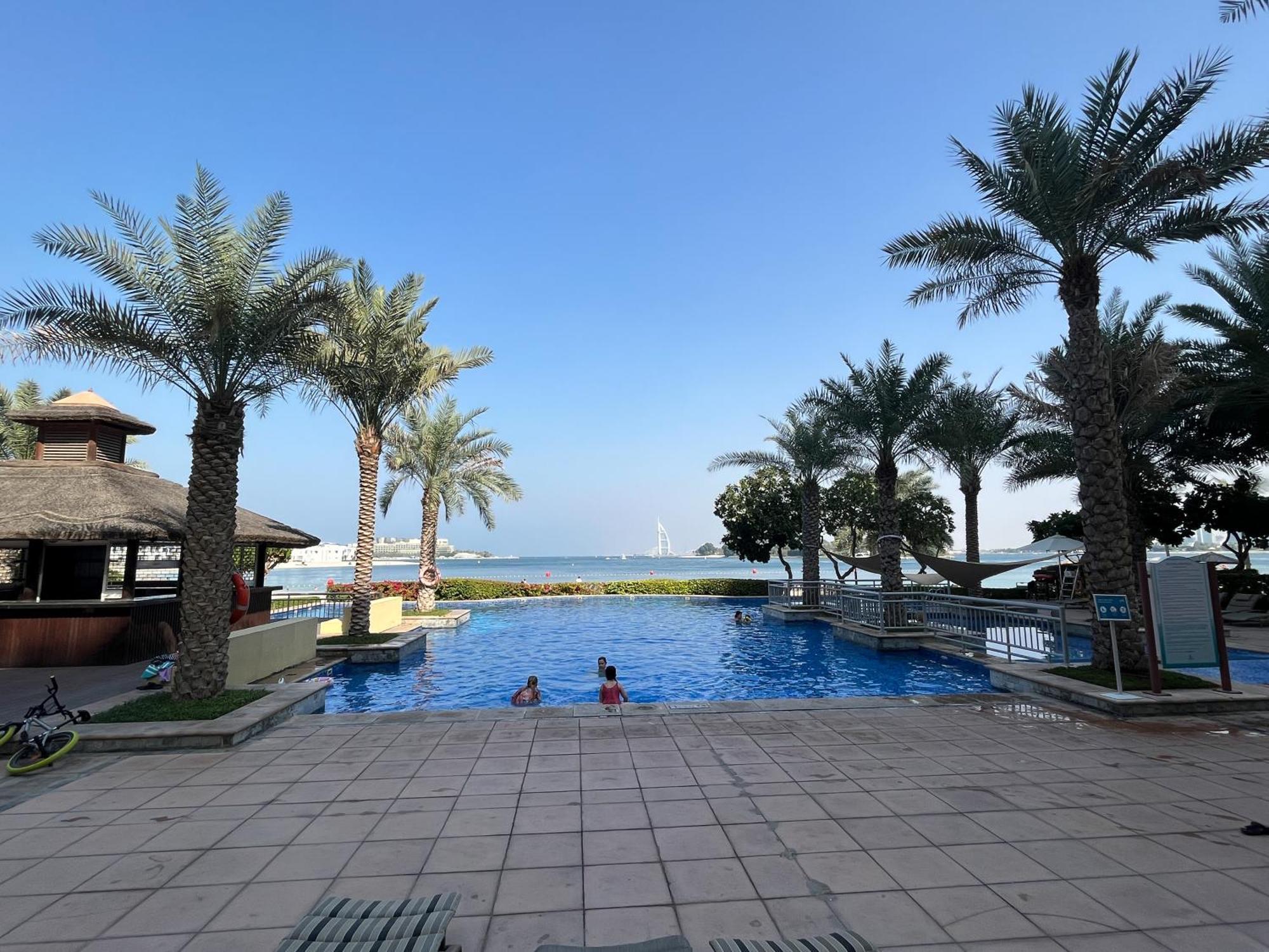 Luxury Living W Private And Burj Alarab View