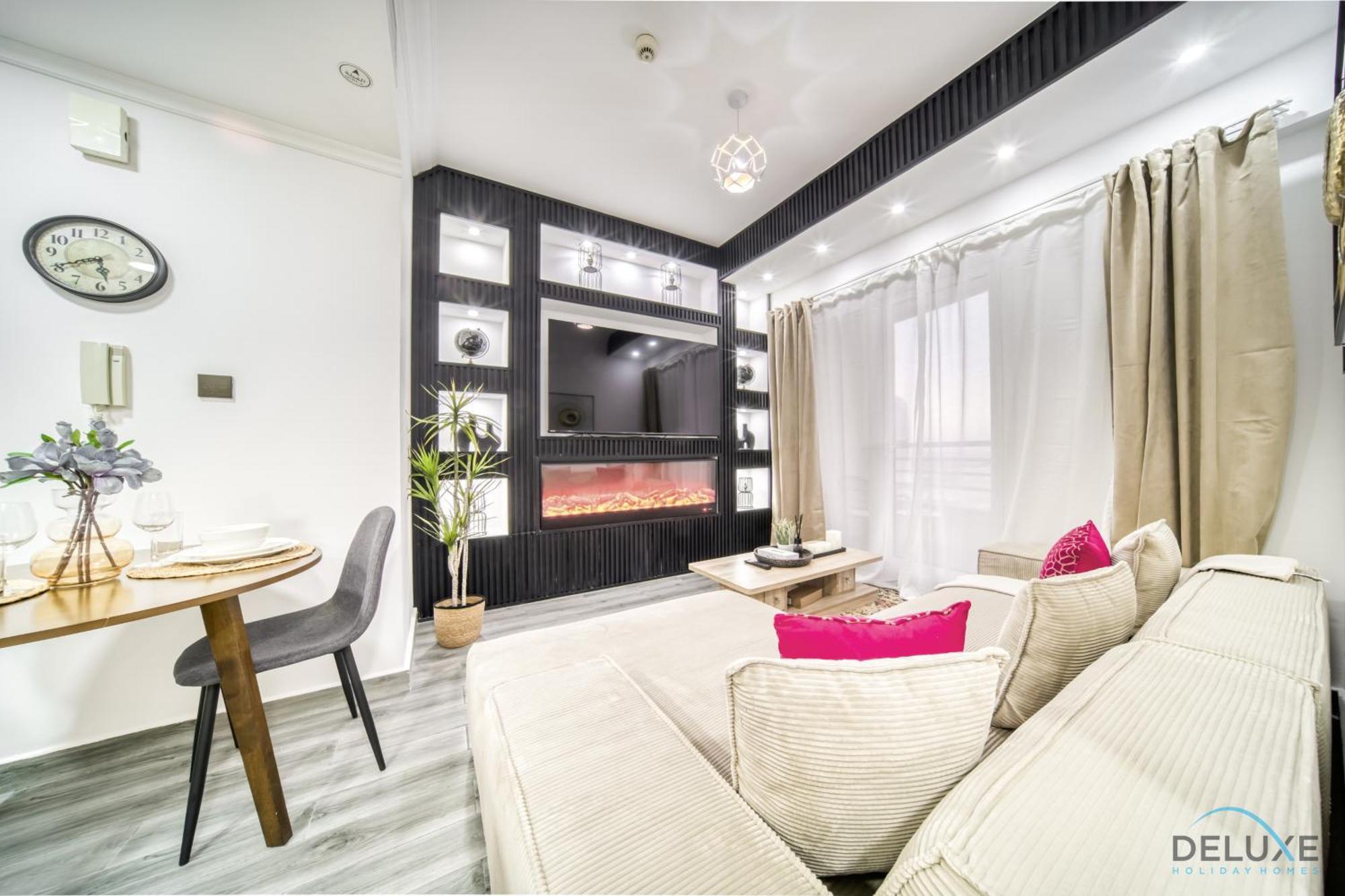 Opulent 1br At Manchester Tower Marina By Deluxe Lägenhet Dubai