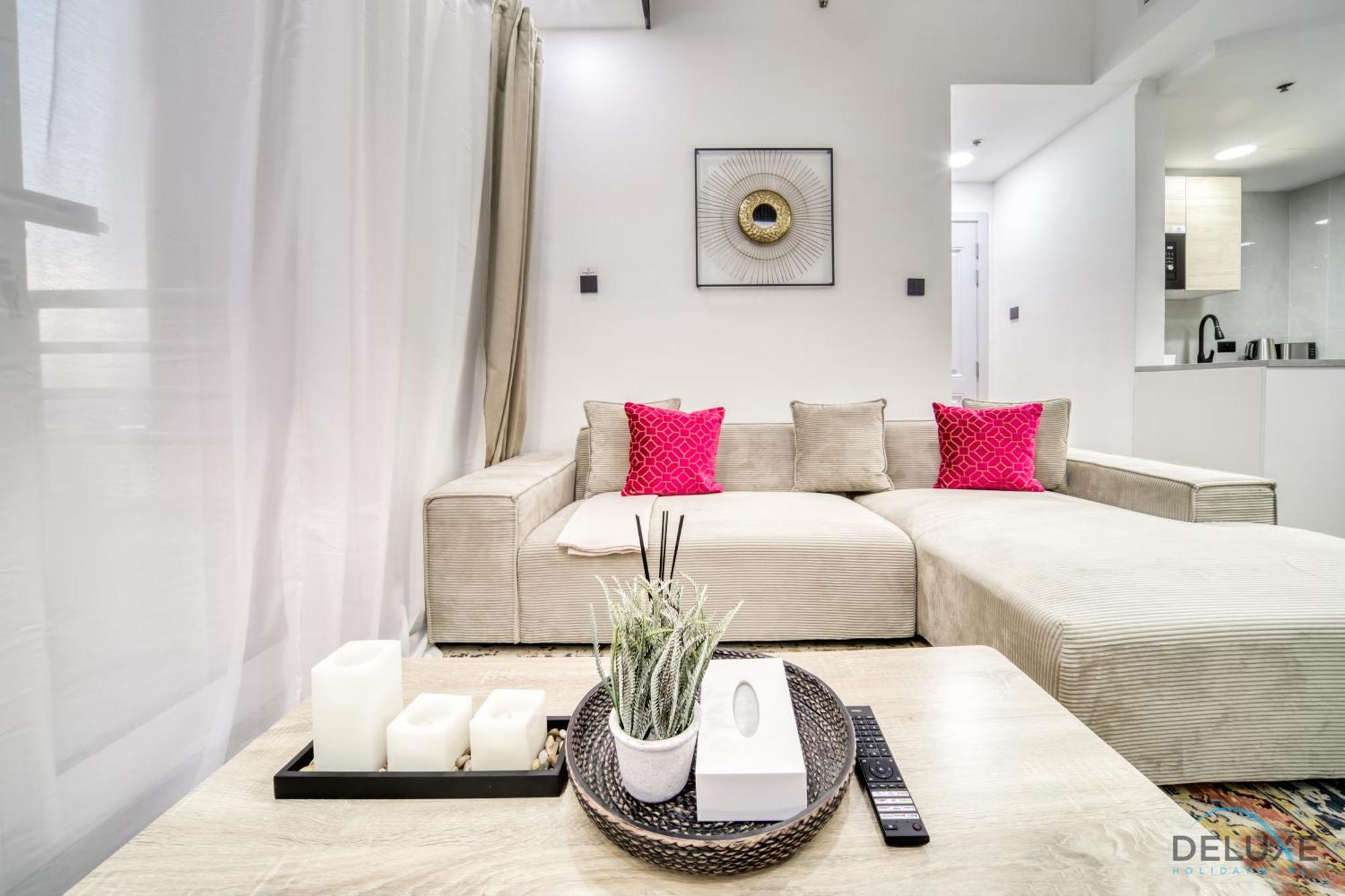 Lägenhet Opulent 1br At Manchester Tower Marina By Deluxe Dubai
